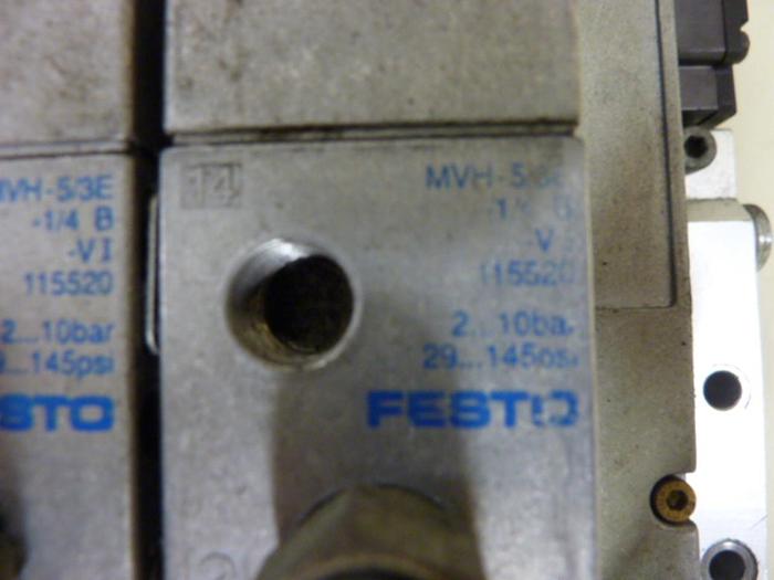 Used FESTO Control Block / Valve Terminal IFB8-02 #52700