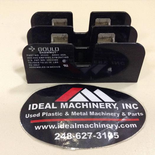 Used GOULD / SHAWMUT Fuse Holder 30322 #74414
