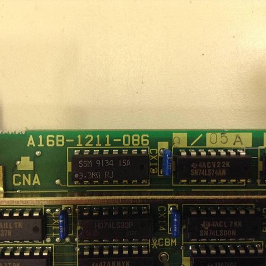 Used FANUC Circuit Board A16B-1211-086 0/05A #77055