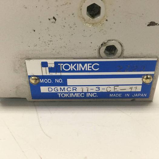 Used TOKIMEC Valve DGMCR11-3-CE-11 #95056