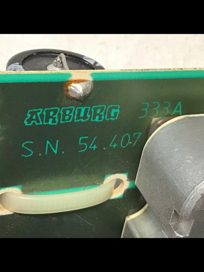 Used ARBURG Circuit Board w/ Rectifier 333A Used