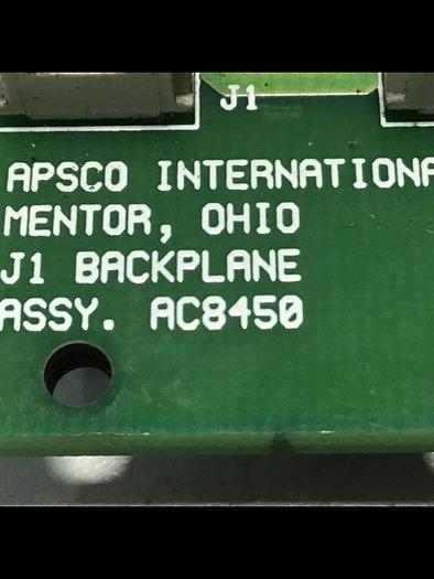 Used APSCO Van Dorn Rack Circuit Board AC8450 USED