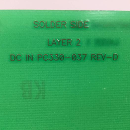 Used VAN DORN DC Input Board 330037 PC330-037 Used
