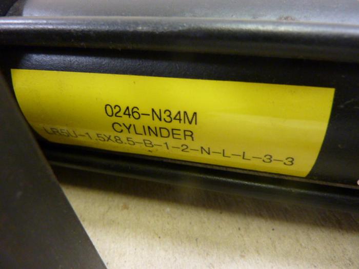 Used HYDRO LINE Injection Sled Cylinder LR5V-1.50X8.50-B #44622