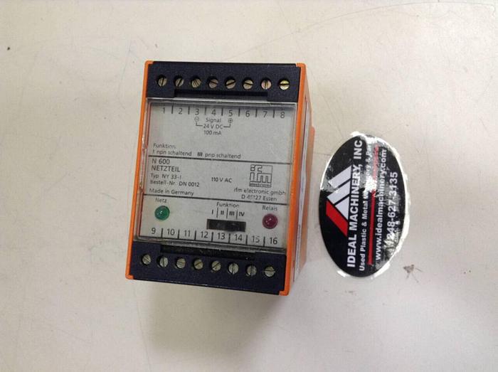 Used IFM Amplifier Module DN 0012 #75280