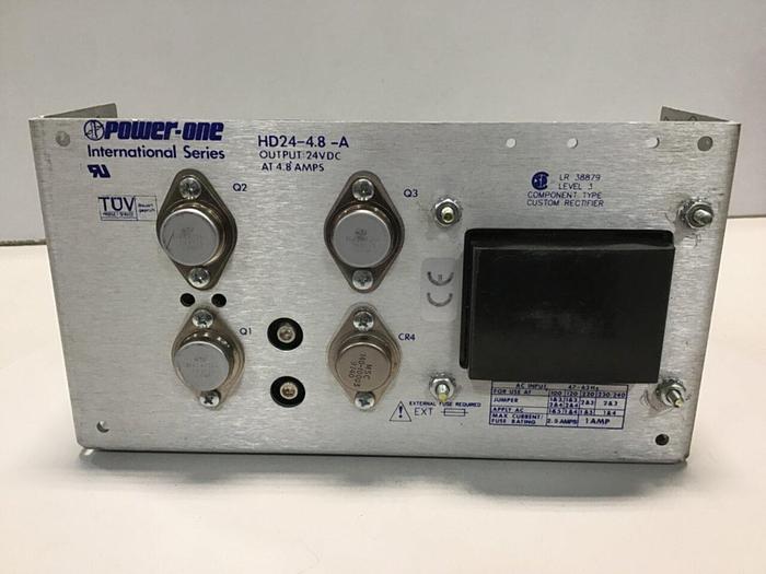 Used POWER ONE Power Supply HD24-4.8-A #55366