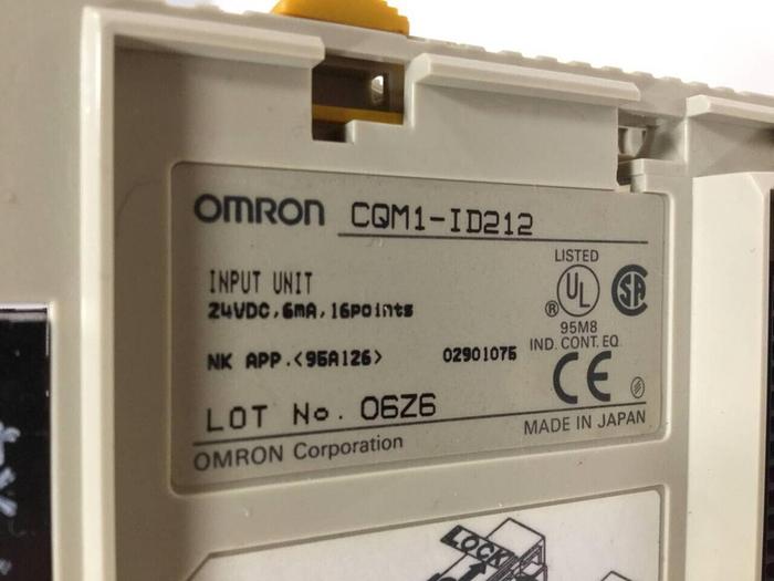 Used OMRON Input Unit CQM1-ID212 #98647