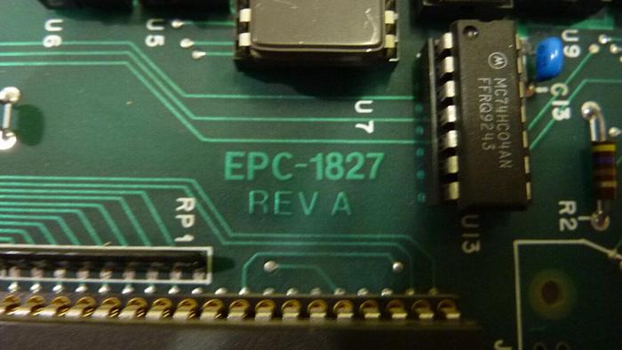 Used FEDERAL Circuit Board EPC-1827 #42557