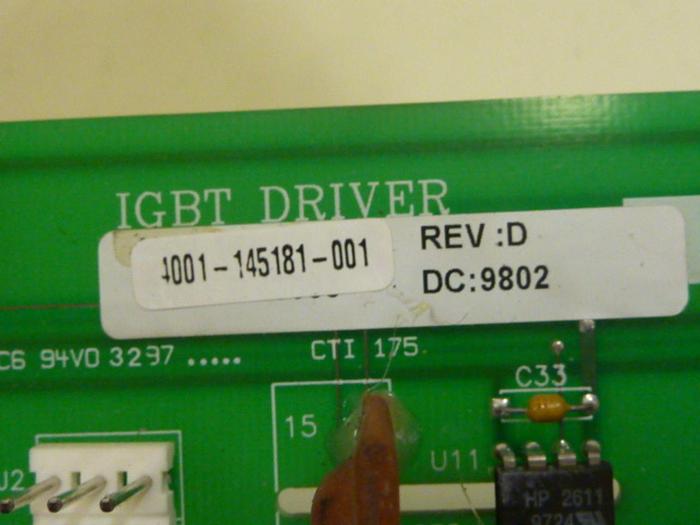 Used PACIFIC SCIENTIFIC IGBT Driver Board 4001-145181-001 #62944
