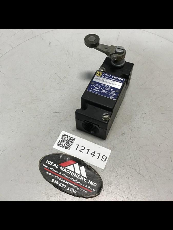 Used SQUARE D Limit Switch 9007-AEQ2699 Used