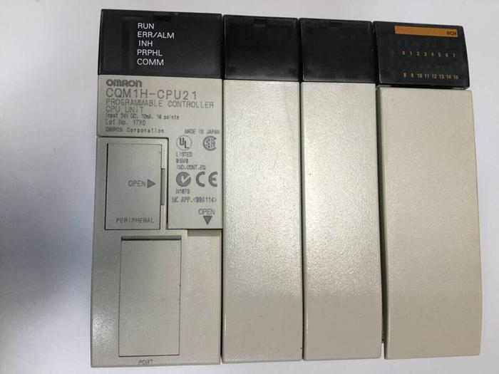 Used OMRON Programmable Controller CQM1H-CPU21 #98661