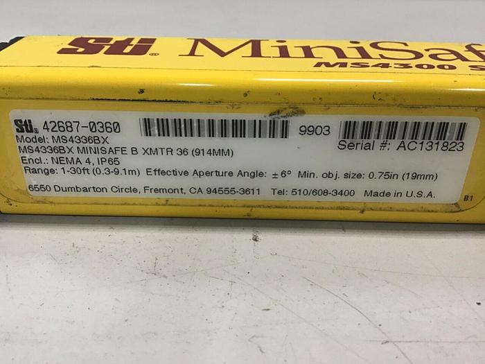 Used STI Light Curtain Transmitter MS4336BX Used