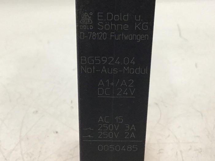 Used SAFEMASTER Safety Relay BG5924.04 #131274