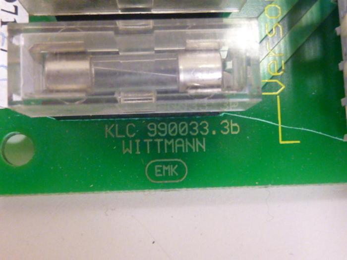 Used WITTMANN Circuit Board KLC 990033.3B #65057