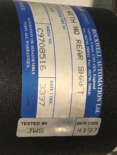 Used ROCKWELL Servo Motor S642-1A/T #127368