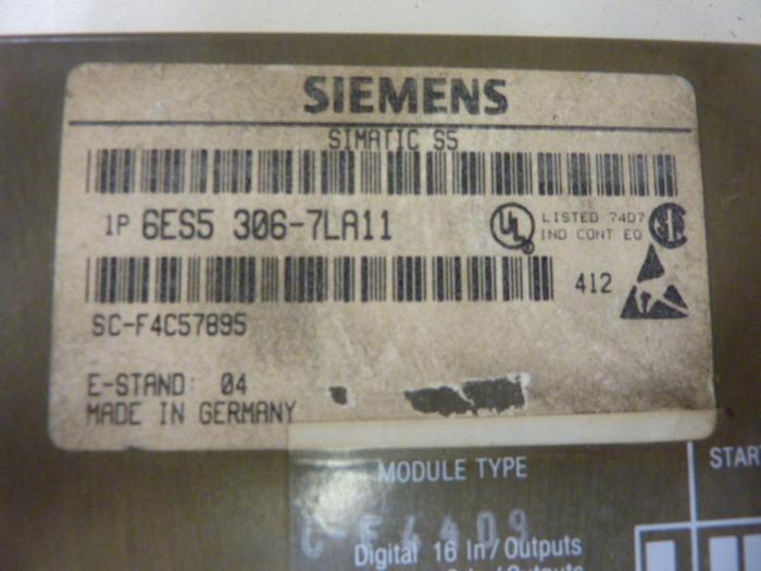Used SIEMENS I/O Module 6ES5 306-7LA11 #57761