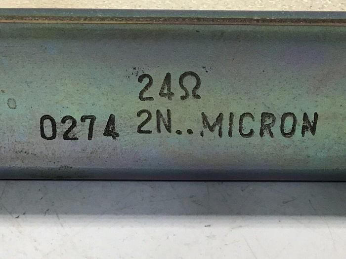 Used MICRON Power Resistor 0274 2N #112390