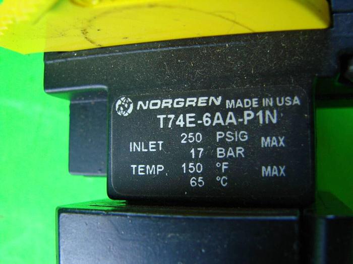 Used NORGREN Oil Removal Filter F74G-6AN-CD1 #10619