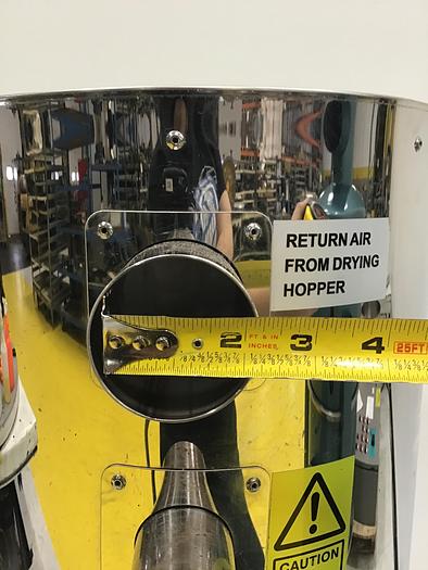 Used PPE Insulated Drying Hopper w/ Stand DH-40USDG Used #143466