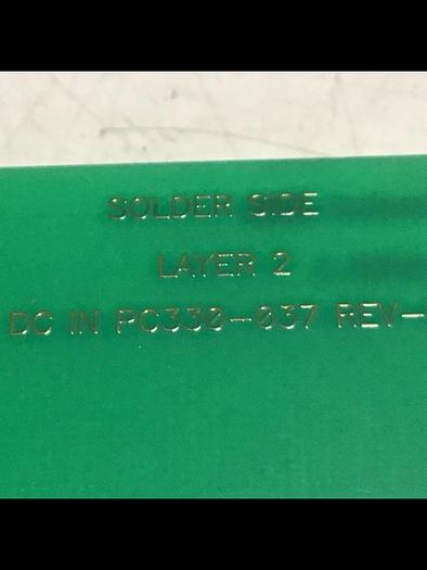 Used VAN DORN DC Input Board 330037 PC330-037 Used