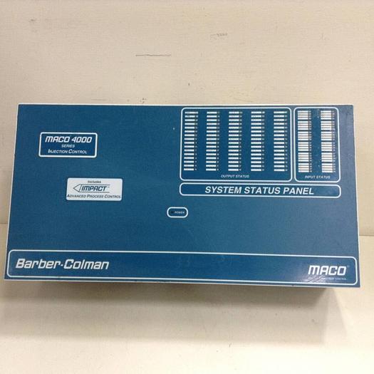 Used BARBER COLMAN System Control Cabinet 4NAC-200C2-500-2-00 Used