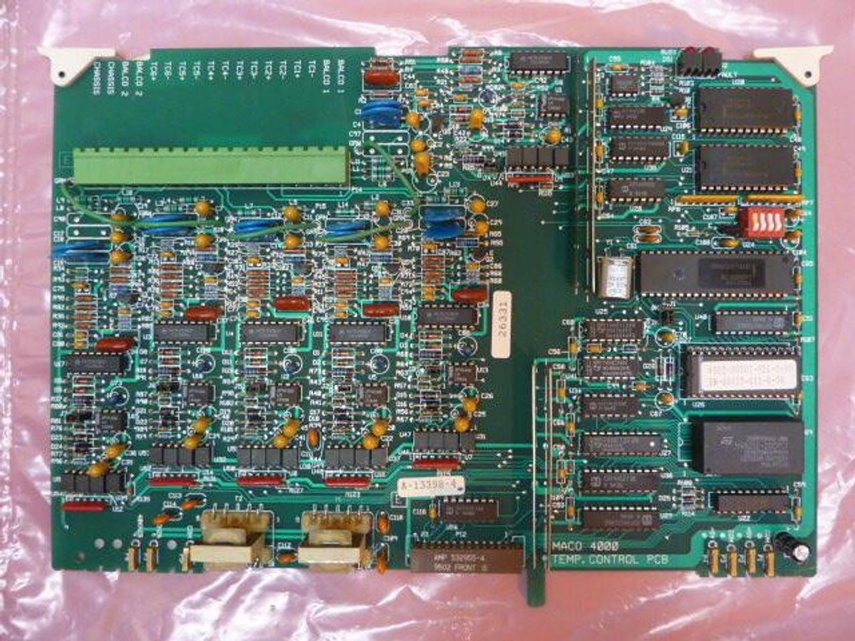 Used BARBER COLMAN Temp Control Circuit Board A-13398-4 Used
