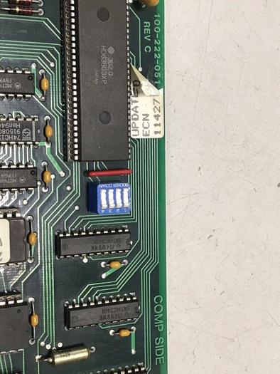 Used BRANSON Circuit Board 100-222-051 #113745