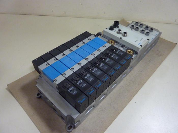 Used FESTO Control Block w/ Valves IFB8-03 #52794