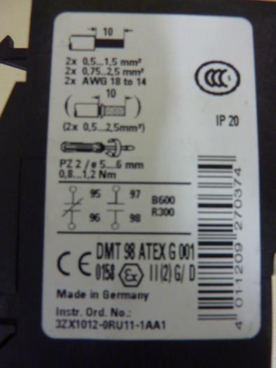 Used SIEMENS Overload Relay 3RU1116-1DB0 #57770