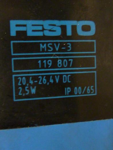 Used FESTO Control Block / Valve Terminal TN 18 859 #52757