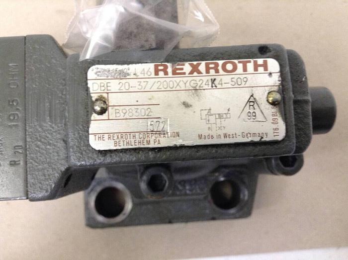 Used REXROTH Hydraulic Valve DBE20-37/200XYG24K4-509 #70804