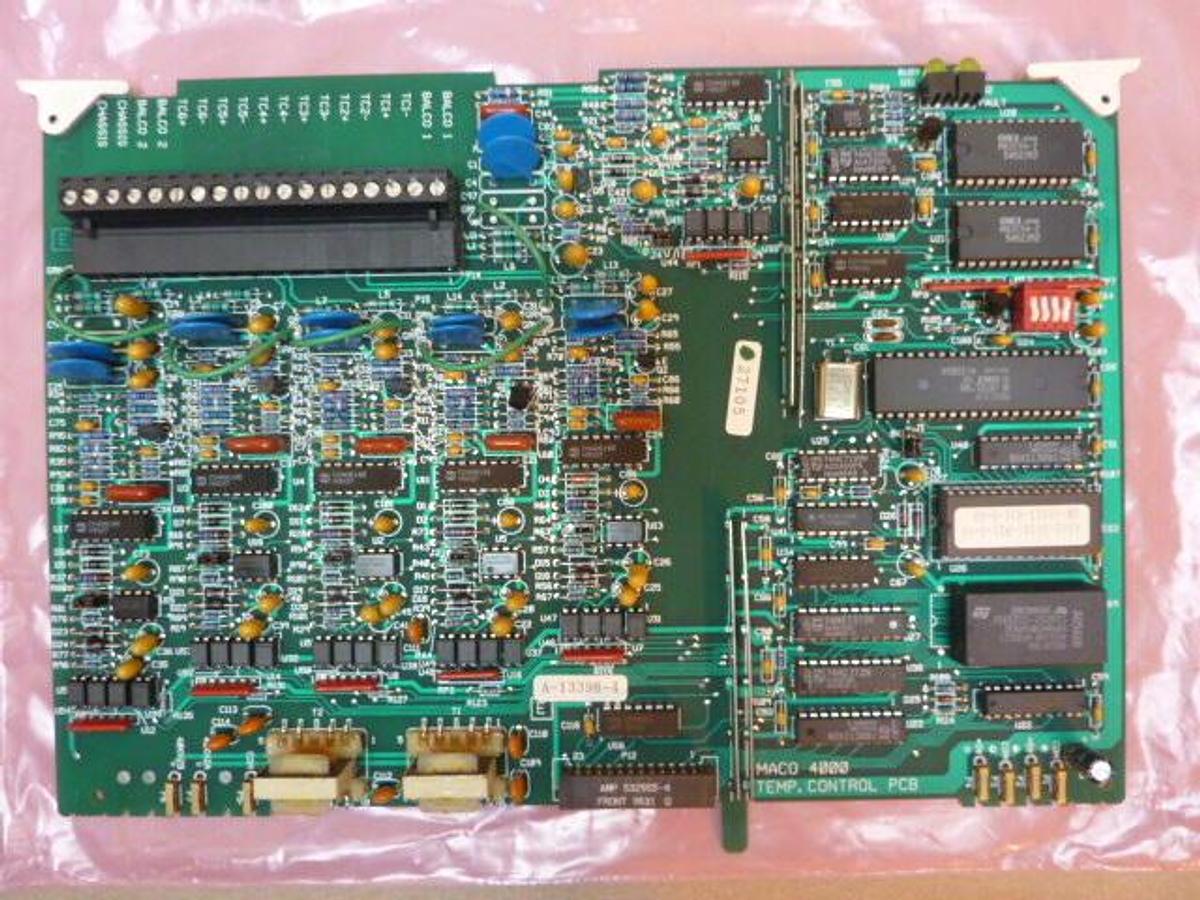 Used BARBER COLMAN Temp Control Circuit Board A-13398-4 Used