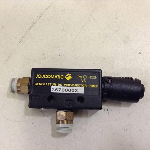 Used JOUCOMATIC Ejector Pump 36700003 #72885