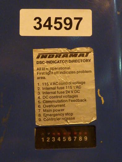 Used INDRAMAT AC-Servo Programming Module DSC1.6-50-220-V #34598