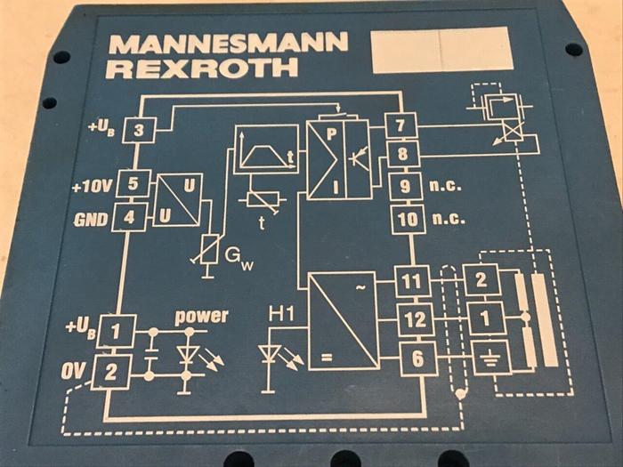 Used MANNESMANN REXROTH Amplifier VT11025-16 Used