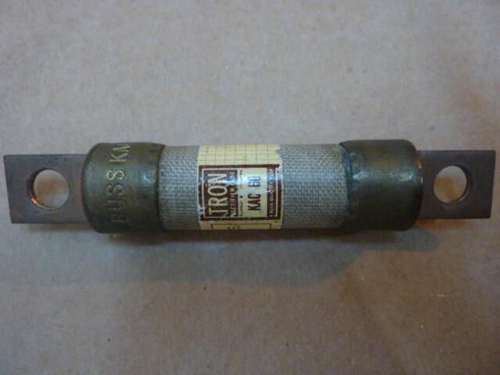 Used BUSSMANN 60 Amp Fuse KAC-60 #27453