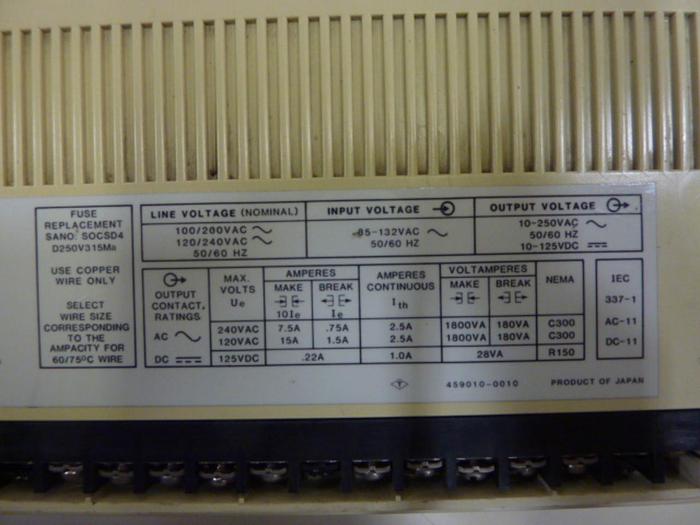 Used ALLEN BRADLEY Processor 1745-E101 SER B #53064