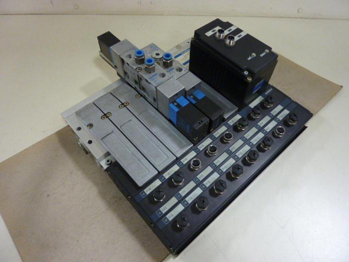 Used FESTO Control Block / Valve Terminal IFB8-02 #52797