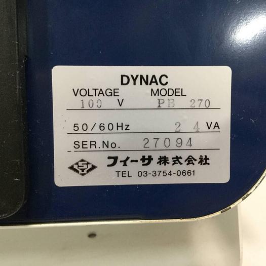 Used DYNAC Static Eliminator PB 270 #96354