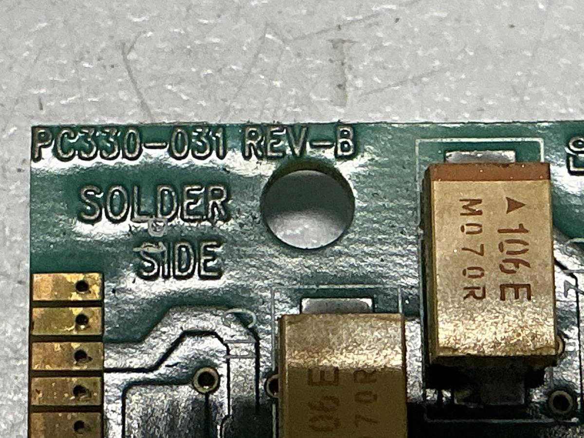 Used VAN DORN 330029 REV-B