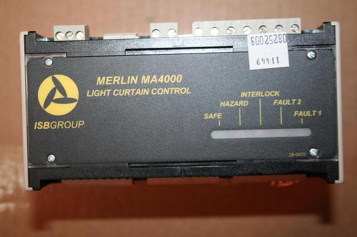 Used MERLIN Light Curtain Control MA4030-C #11449