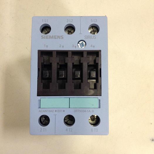 Used SIEMENS Contactor 3RT5 034-1AG20 #84404