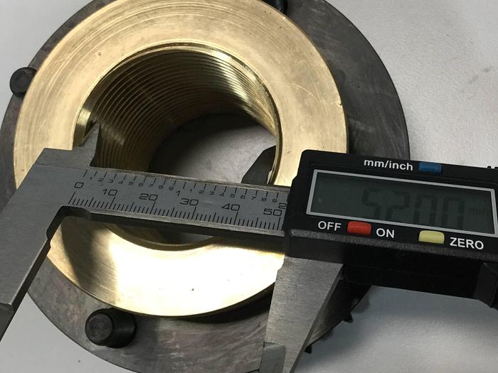 Used CINCINNATI MILACRON Die Height / Adjustable Tie Bar Nut 5035745/ATBN Used #100421