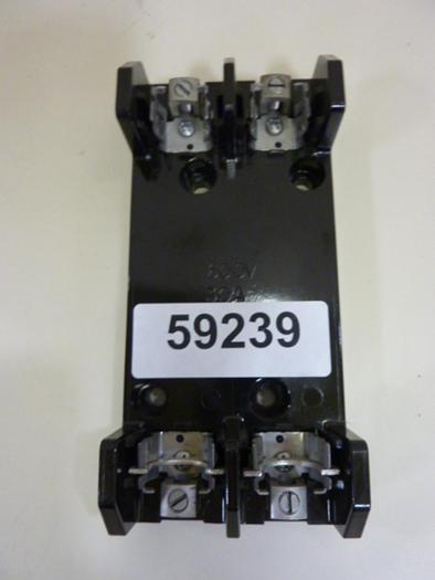 Used MARATHON 30 Amp Fuse Holder 6R30A2B #59239
