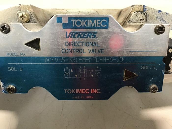 Used VICKERS Directional Control Valve DG4V533CMP7LH630 #134378