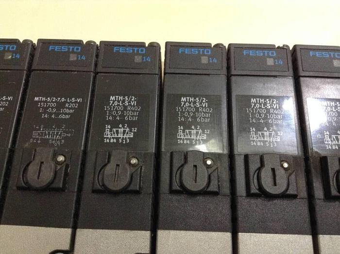 Used FESTO Control Block w/ Valves IFB8-03 #70461