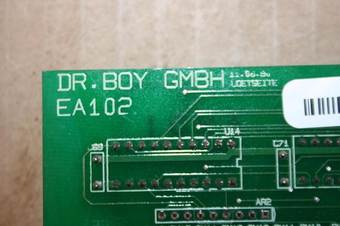 Used DR BOY Binary I/O Card 9626474 Used