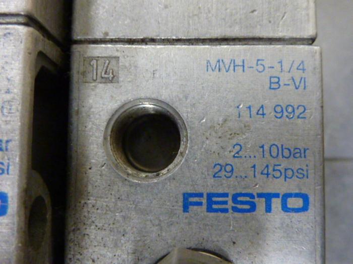 Used FESTO Control Block / Valve Terminal IFB8-02 #52816