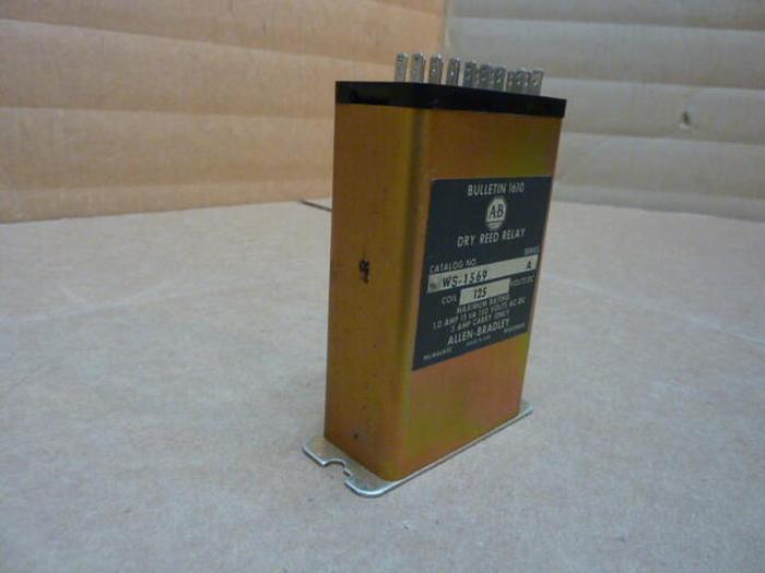 Used ALLEN BRADLEY Dry Reed Relay WS-1569 SER A #27726