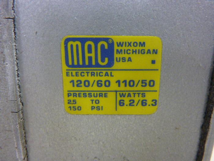 Used MAC Solenoid Valve 343G-111D-1 #53062